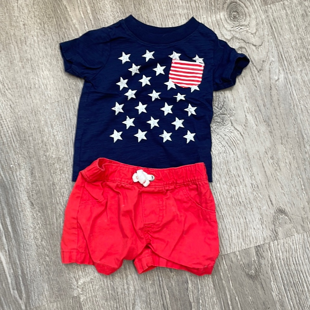 Baby boy summer outfit bundle of 6
